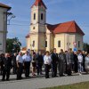 2015 - XVII. Dni Svätého Štefana - Eurooptimizmom k prosperite Európskej Únie - Uloženie vencov k soche sv. Štefana